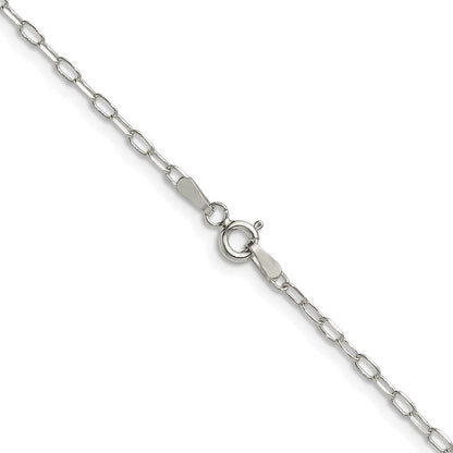 Sterlingsilber 2.0mm Diamantiert Forzantine Kette