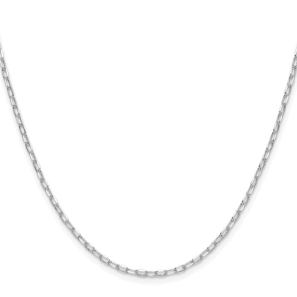 Sterlingsilber Rhodiniert 2.0mm Diamantiert Forzantine Kette