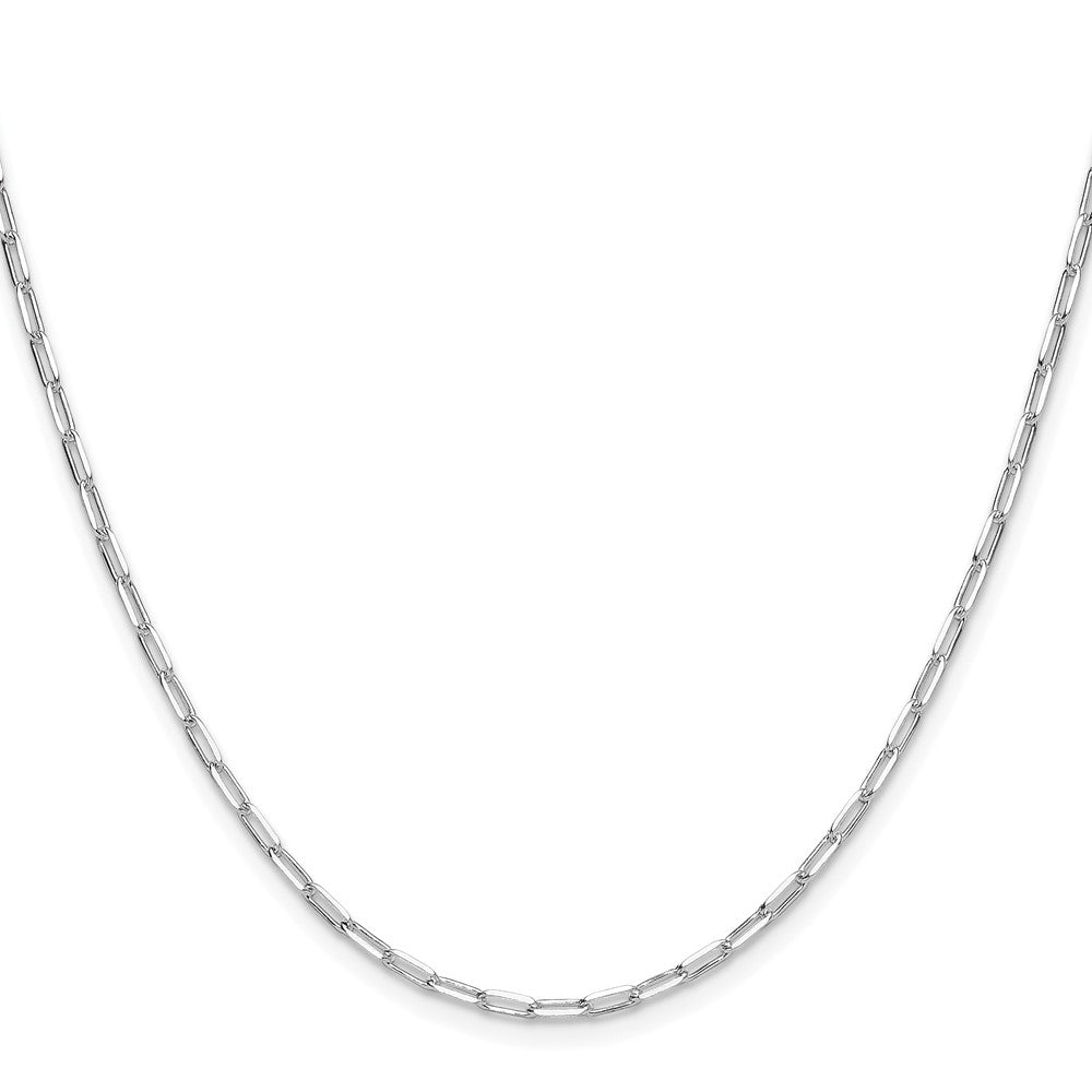 Sterlingsilber Rhodiniert 2.15mm Diamantiert Forzantine Kette
