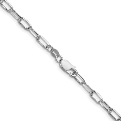 Sterlingsilber Rhodiniert 3.85mm Diamantiert Forzantine Kette