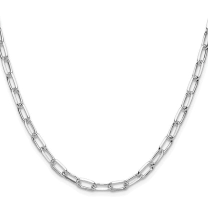 Sterlingsilber Rhodiniert 4.65mm Diamantiert Forzantine Kette