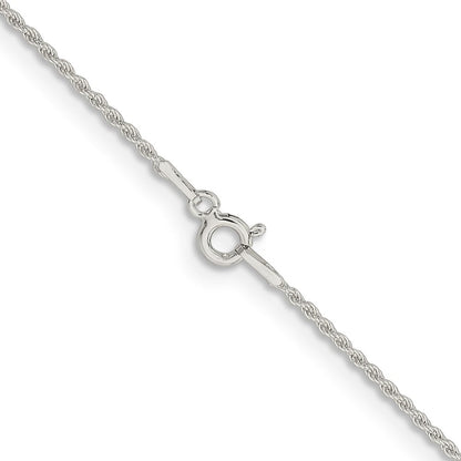 Sterlingsilber 1.3mm Massiv Kordel Halskette