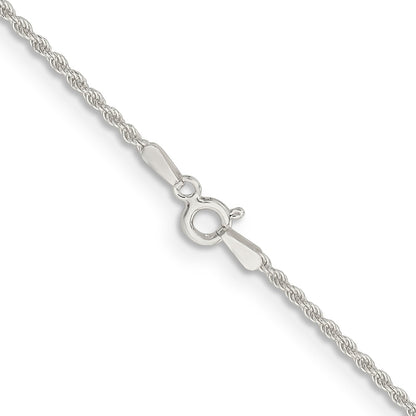Sterlingsilber 1.5mm Massiv Kordel Halskette