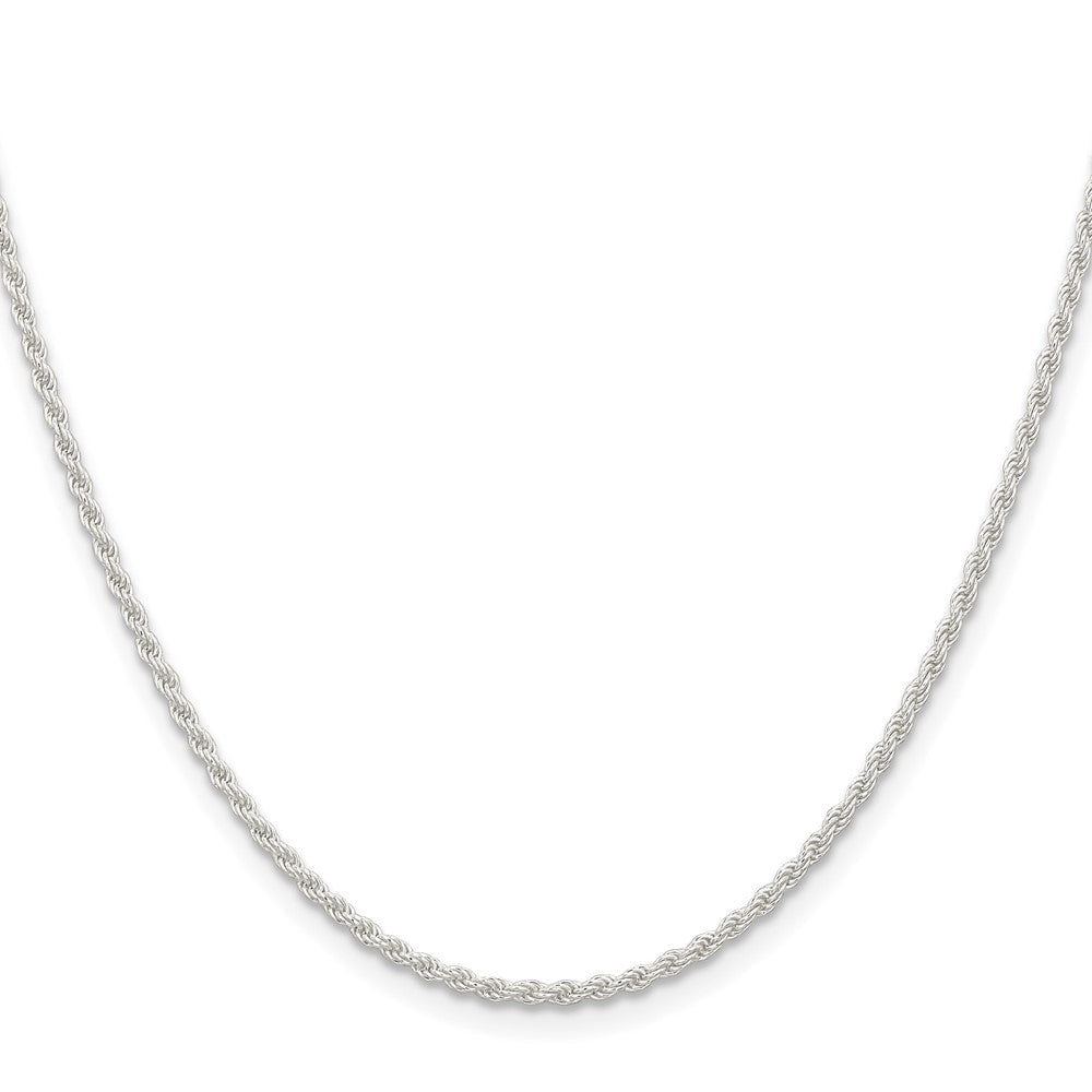 Sterlingsilber 1.8mm Massiv Kordel Halskette