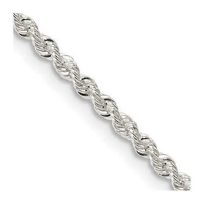 Sterlingsilber 2.3mm Massiv Kordel Halskette