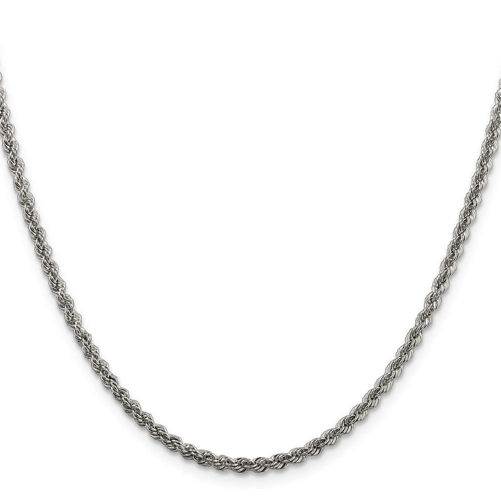 Sterlingsilber 2.5mm Massiv Kordel Halskette