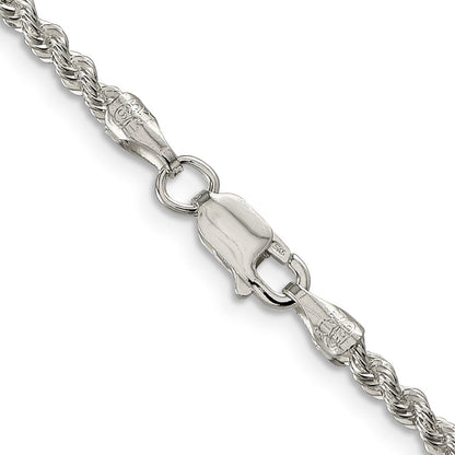 Sterlingsilber 2.5mm Massiv Kordel Halskette