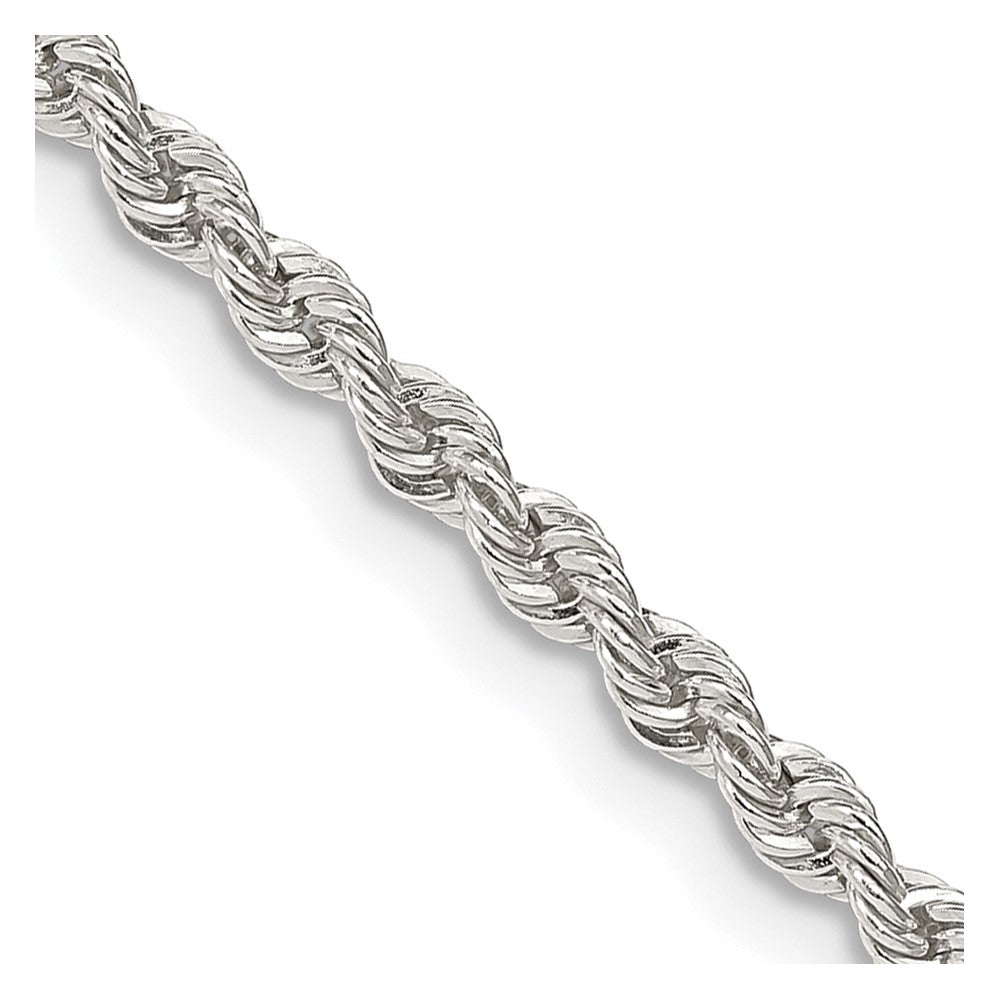 Sterlingsilber 2.5mm Massiv Kordel Halskette
