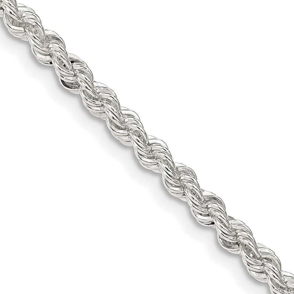 Sterlingsilber 3mm Massiv Kordel Halskette