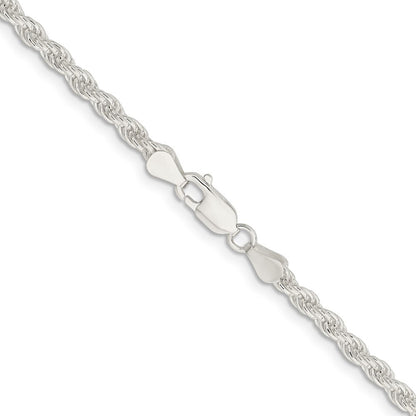 Sterlingsilber 4.5mm Massiv Kordel Halskette