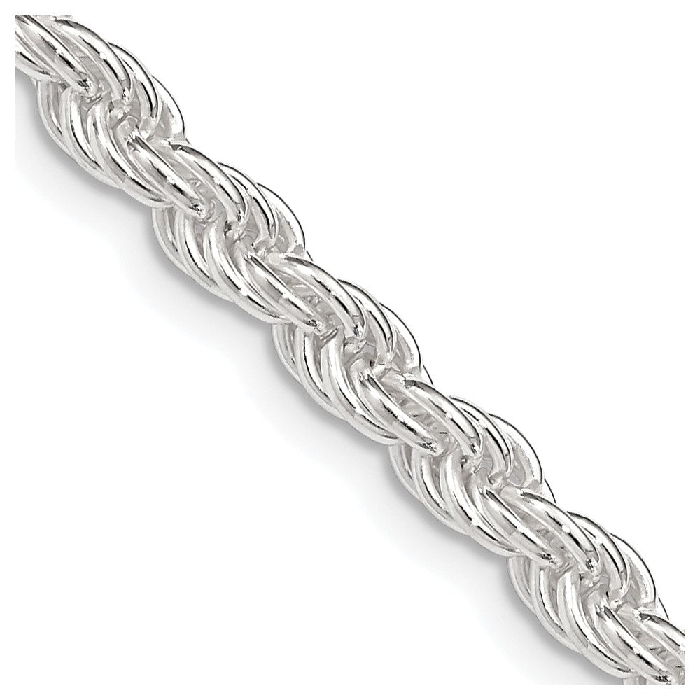 Sterlingsilber 4.5mm Massiv Kordel Halskette