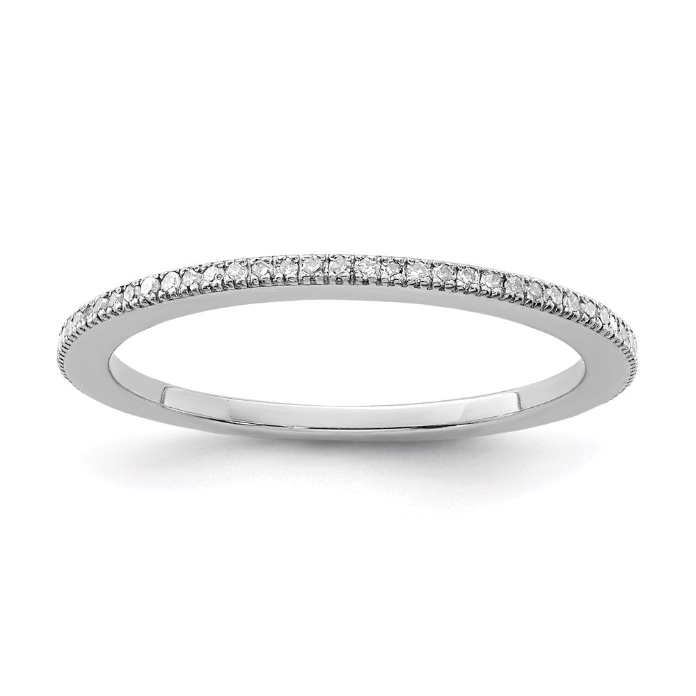 Sterlingsilber Rhodiniert Diamant Ring