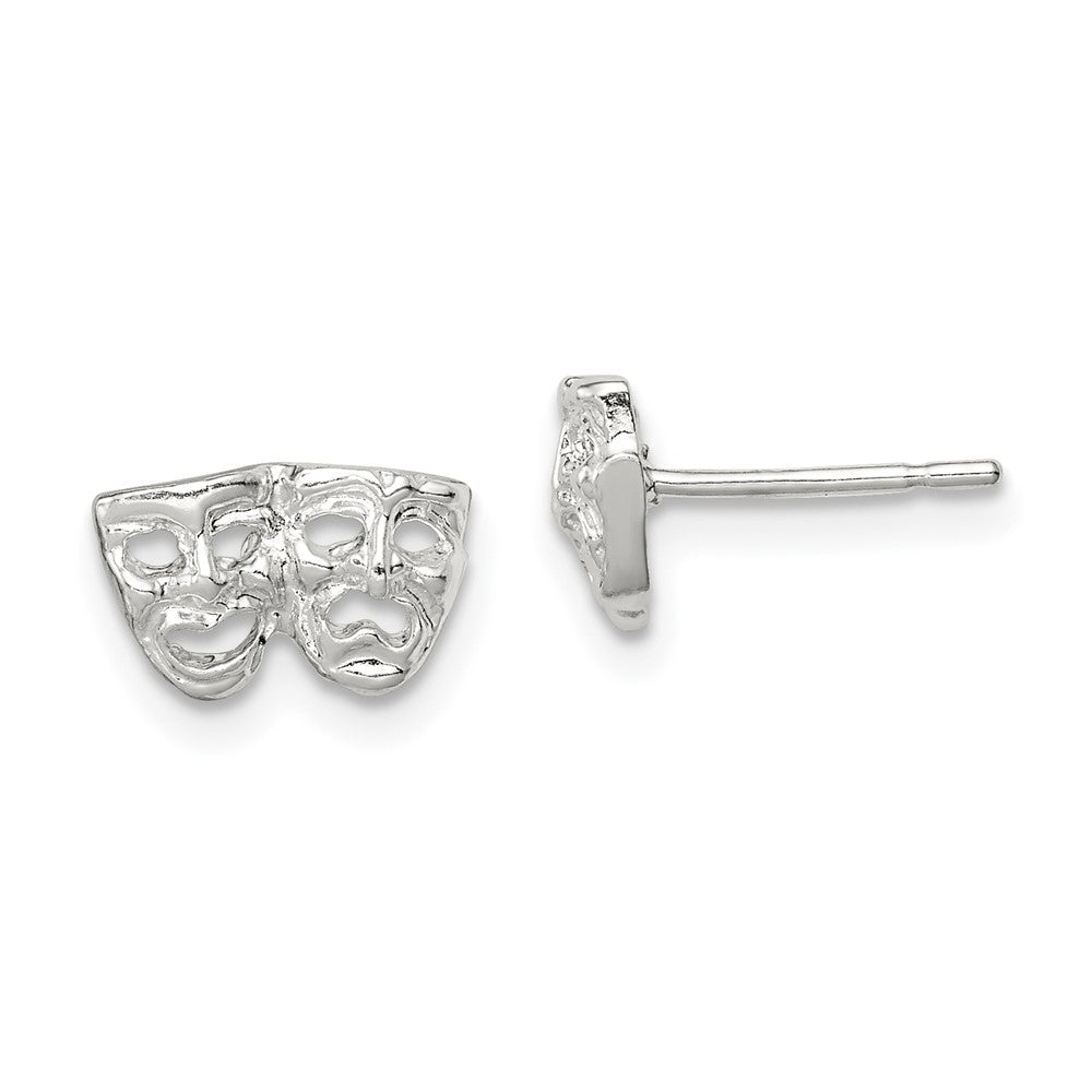 Sterlingsilber Comedy/tragedy Mini Ohrringe
