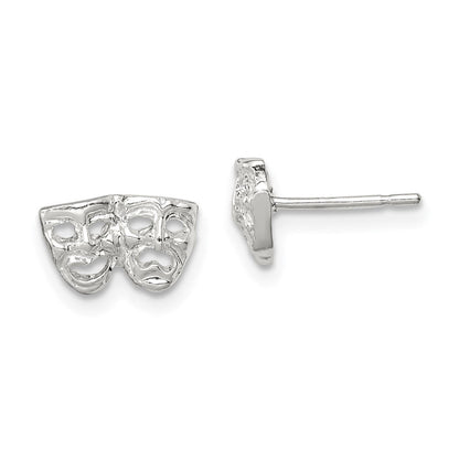 Sterlingsilber Comedy/tragedy Mini Ohrringe