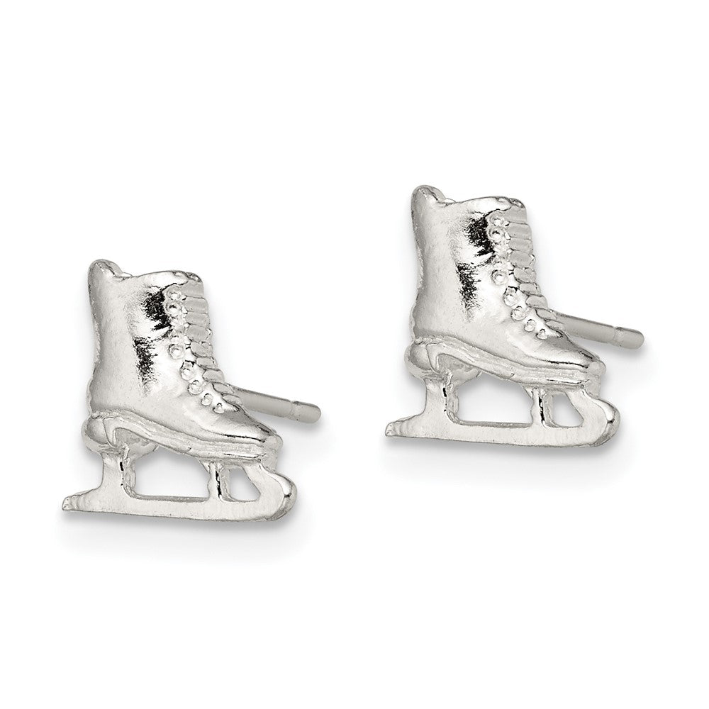 Sterlingsilber Eis Skate Mini Ohrringe