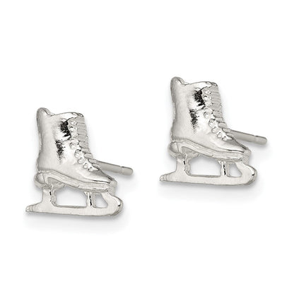 Sterlingsilber Eis Skate Mini Ohrringe