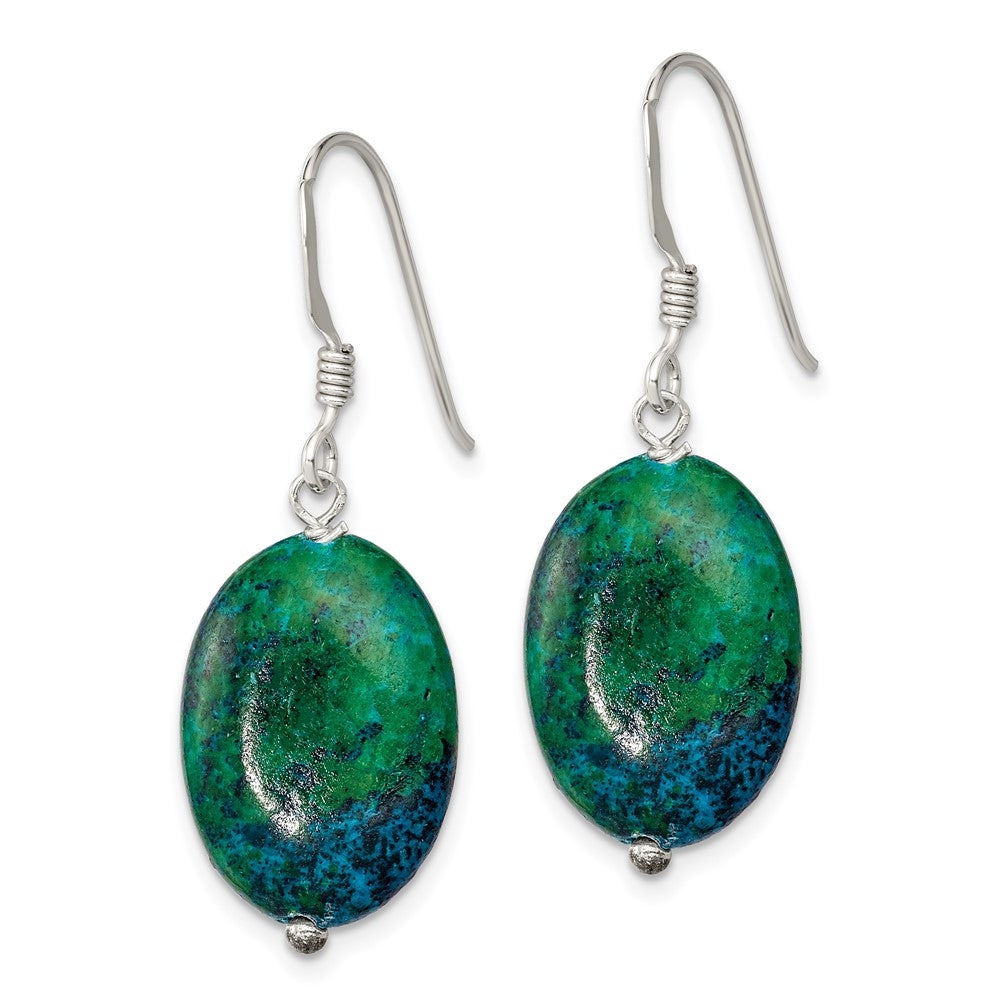 Sterlingsilber Serpentine Ohrringe