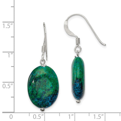 Sterlingsilber Serpentine Ohrringe