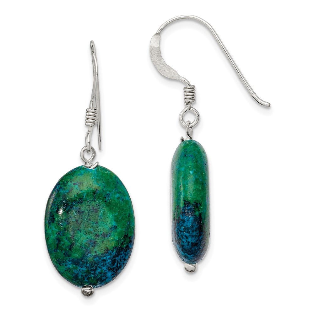Sterlingsilber Serpentine Ohrringe