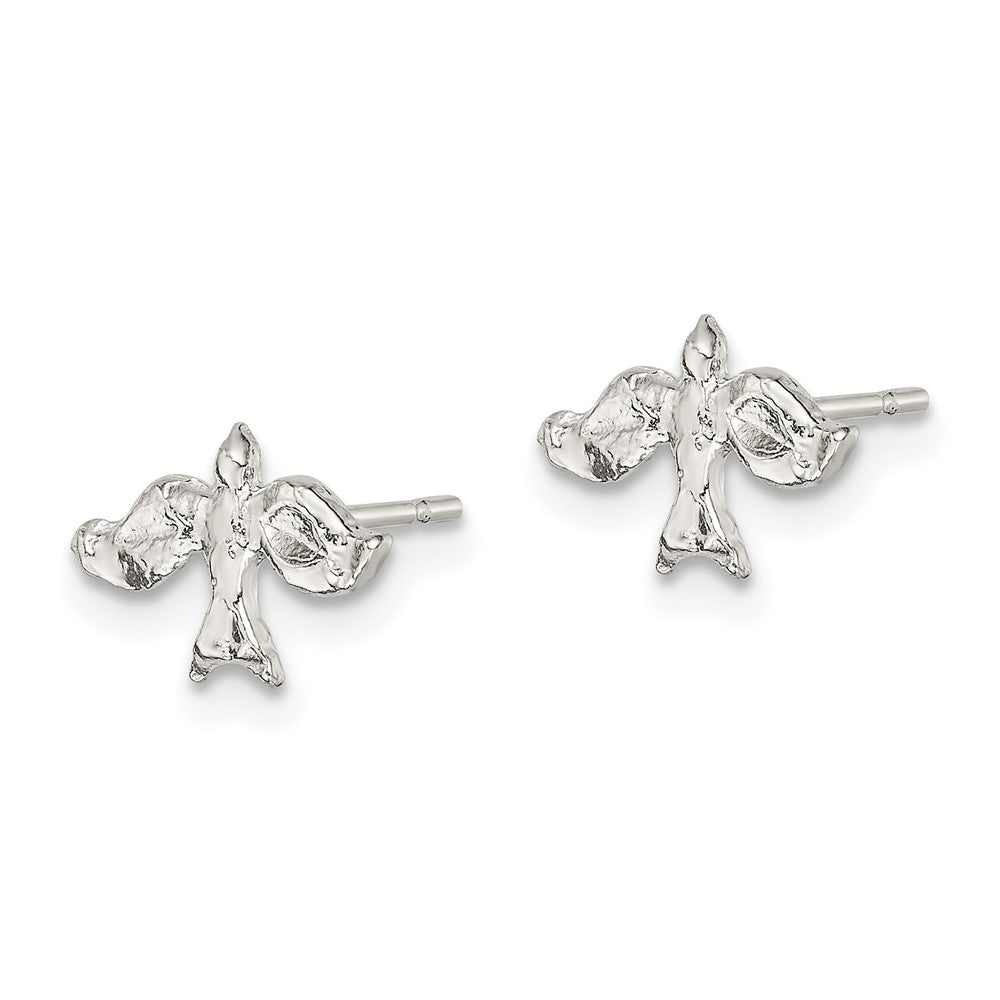Sterlingsilber Taube Mini Ohrringe