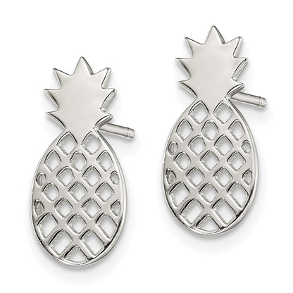 Sterlingsilber Pineapple Ohrstecker