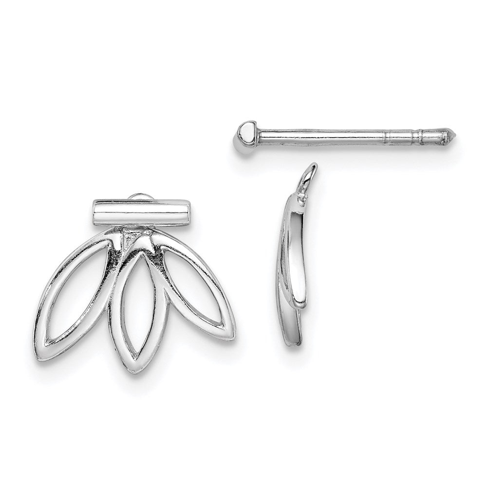 Sterlingsilber Rhodiniert Ohrringe