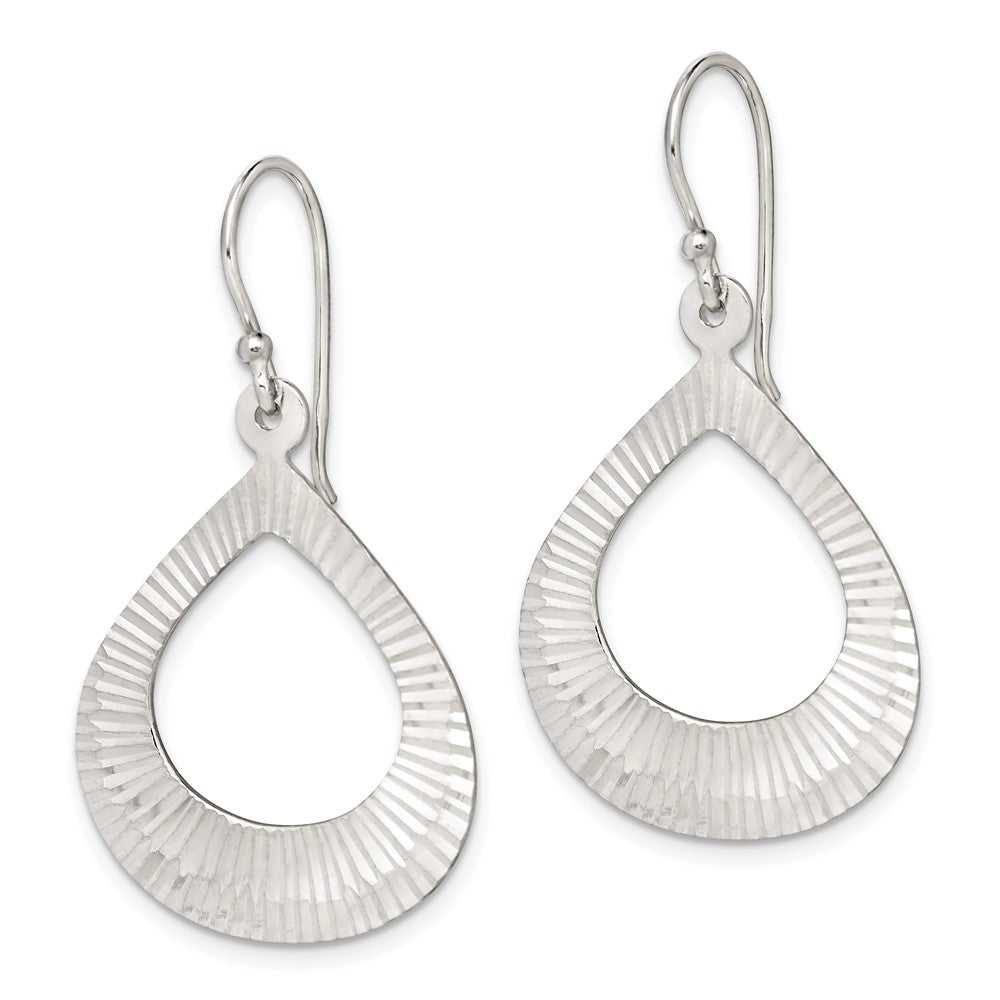 Sterlingsilber Diamantiert Ohrhänger