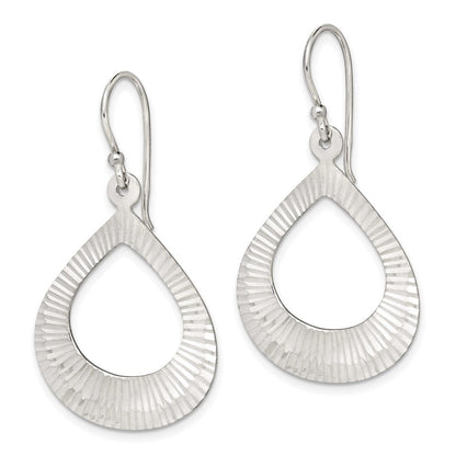 Sterlingsilber Diamantiert Ohrhänger