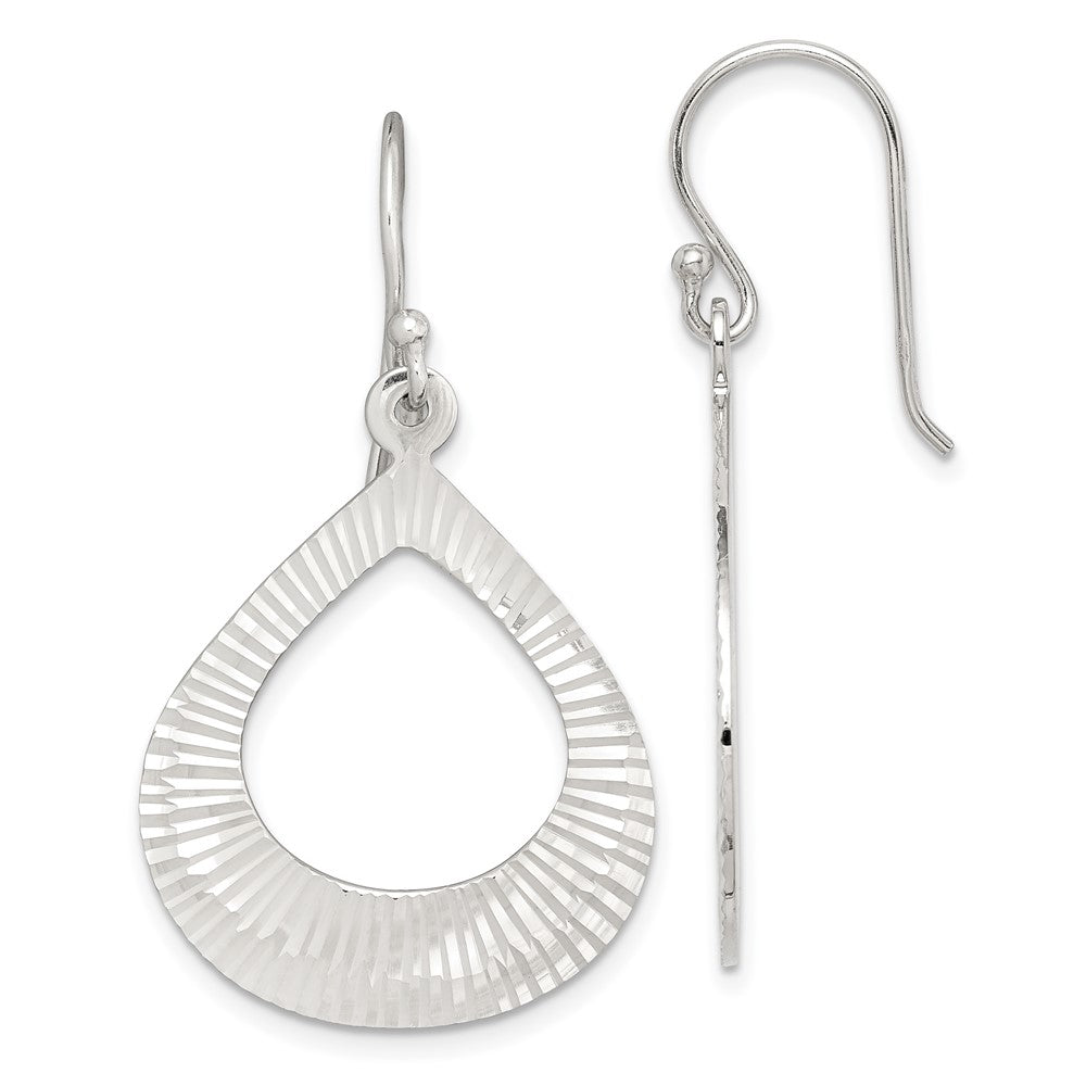 Sterlingsilber Diamantiert Ohrhänger