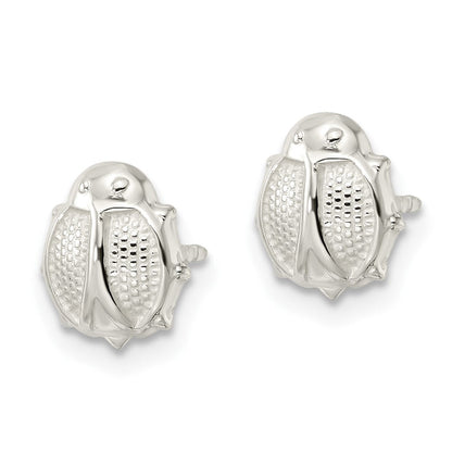 Sterlingsilber Marienkäfer Ohrstecker