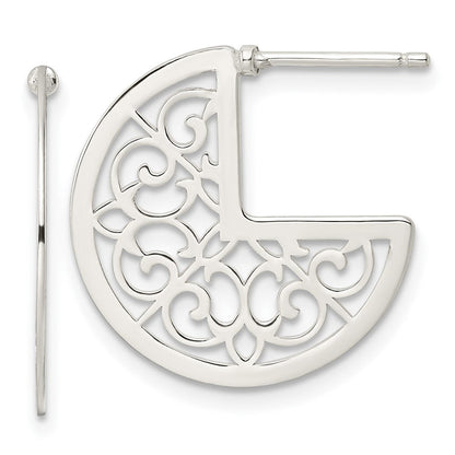 Sterlingsilber Filigran Ohrstecker