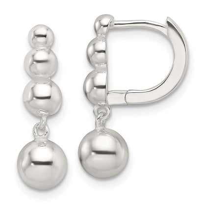 Sterlingsilber E-coating Gekugelt Ohrhänger