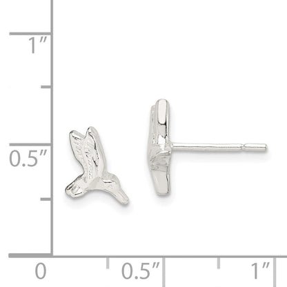 Sterlingsilber Hummingbird Ohrstecker