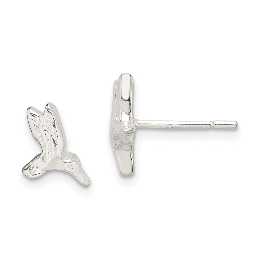 Sterlingsilber Hummingbird Ohrstecker