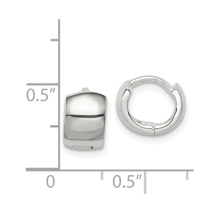 Sterlingsilber Klappbar Creolen