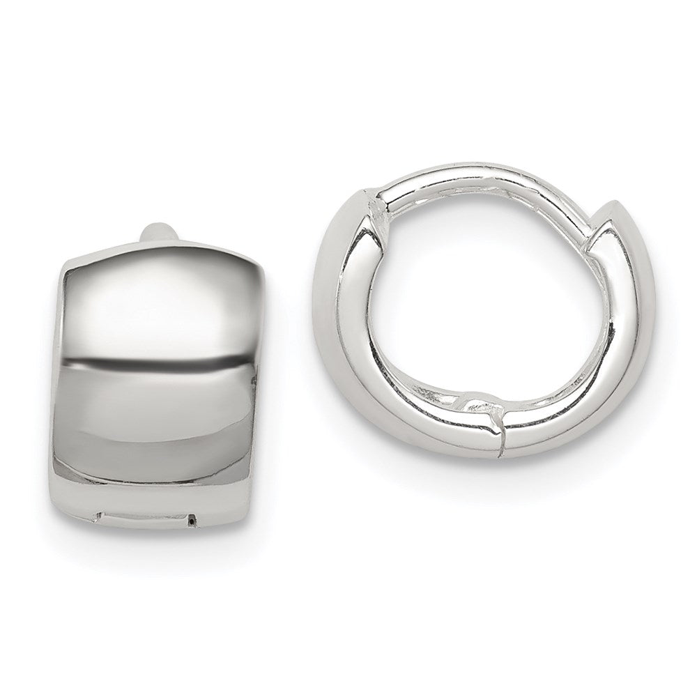 Sterlingsilber Klappbar Creolen