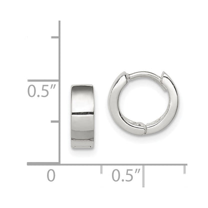 Sterlingsilber Klappbar Creolen