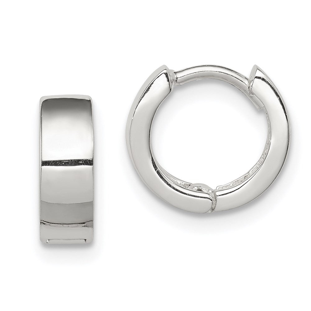 Sterlingsilber Klappbar Creolen