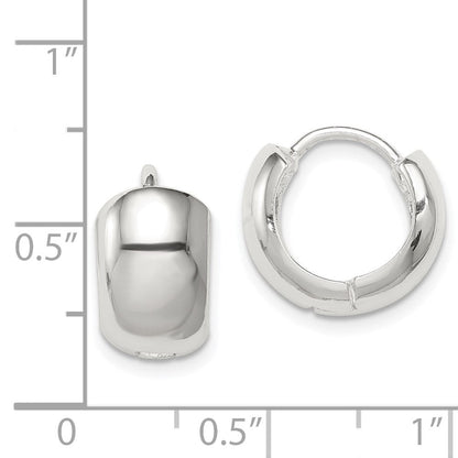 Sterlingsilber Klappbar Creolen