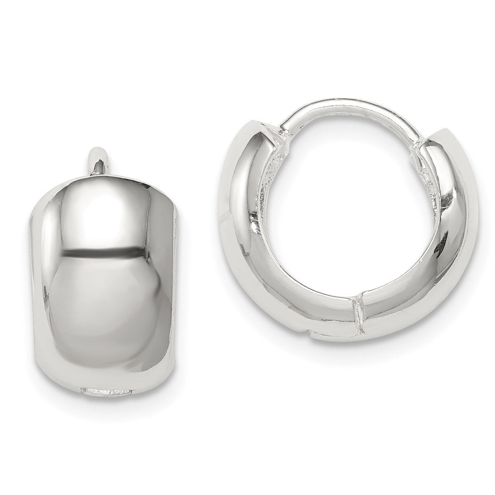 Sterlingsilber Klappbar Creolen
