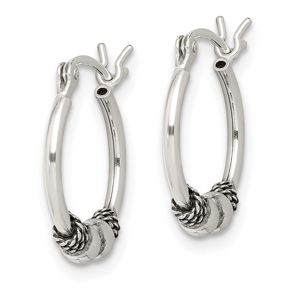 Sterlingsilber Antik Fantasie Creolen
