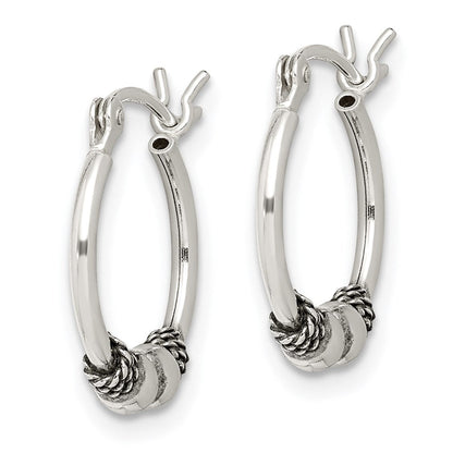 Sterlingsilber Antik Fantasie Creolen
