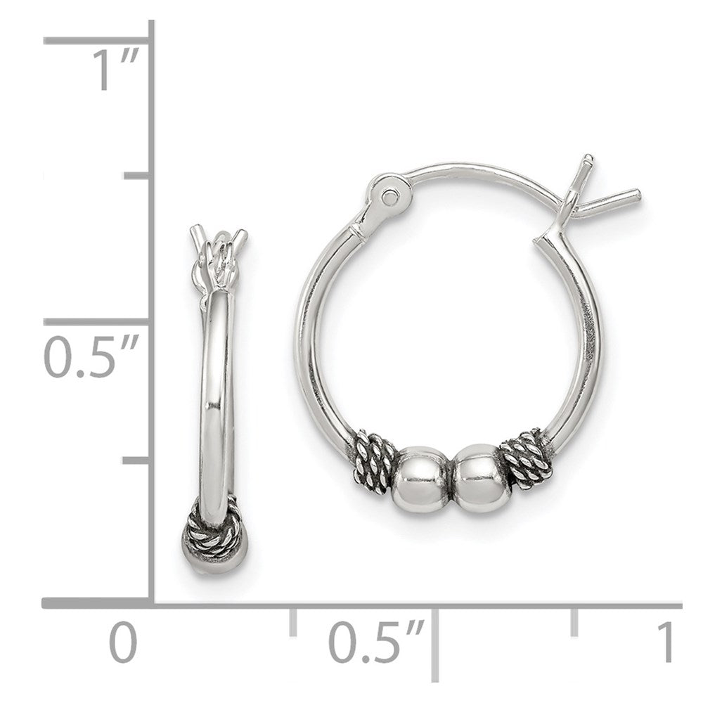 Sterlingsilber Antik Fantasie Creolen
