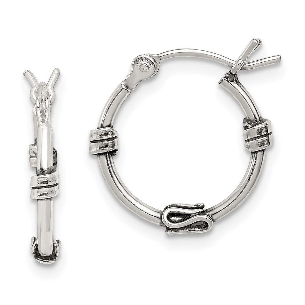 Sterlingsilber Antikisiert Fantasie Creolen