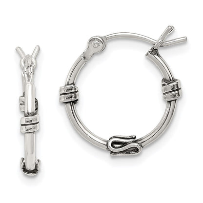 Sterlingsilber Antikisiert Fantasie Creolen