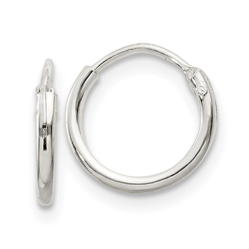 Sterlingsilber 1.3mm Creolen