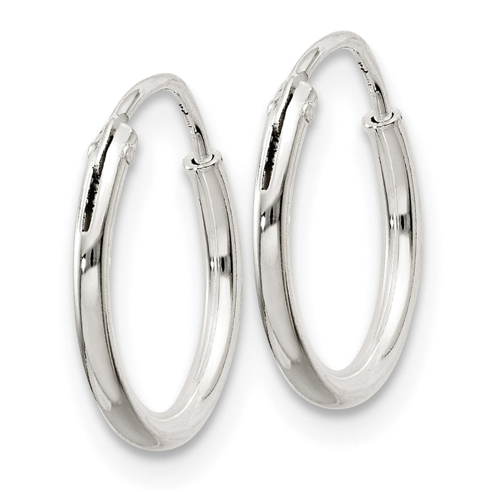 Sterlingsilber 1.3mm Creolen