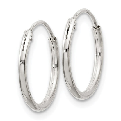 Sterlingsilber 1.3mm Creolen