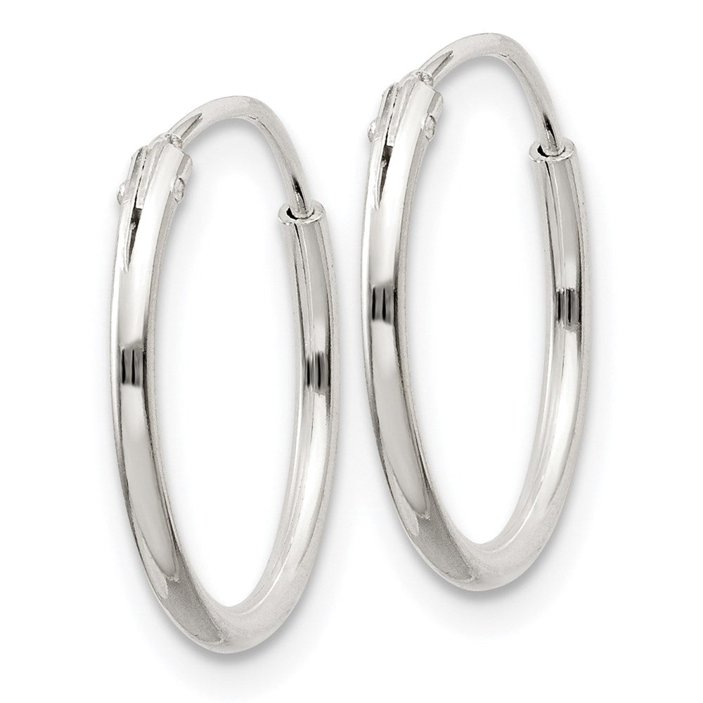 Sterlingsilber 1.3mm Creolen