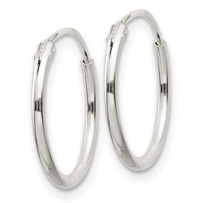 Sterlingsilber 1.3mm Creolen
